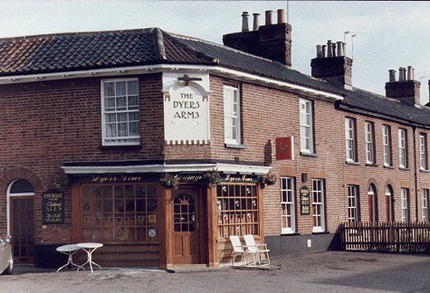 The Dyers Arms - c1984 - image by KC