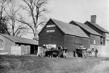 The brewery c1920 - copyright © Pamela Pullen 2006