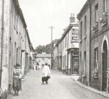 A glimpse of the VINE - High Street, Wells.