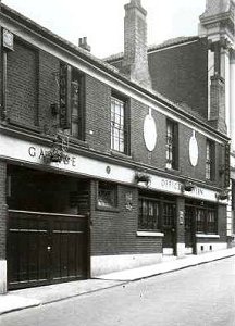 The Post Office Tavern by George Plunkett - Copyright © G.A.F.Plunkett 2002 - shown by permission